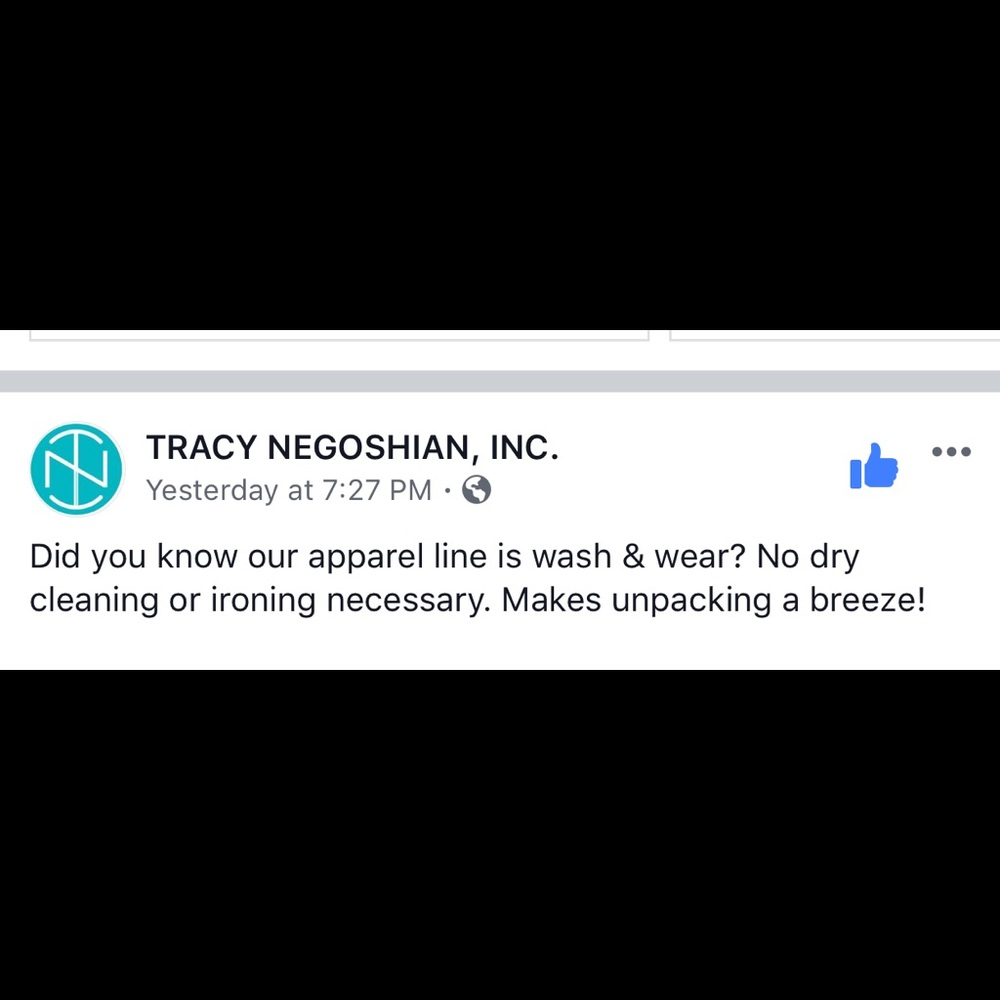 Tracy Negoshian Clothing Line